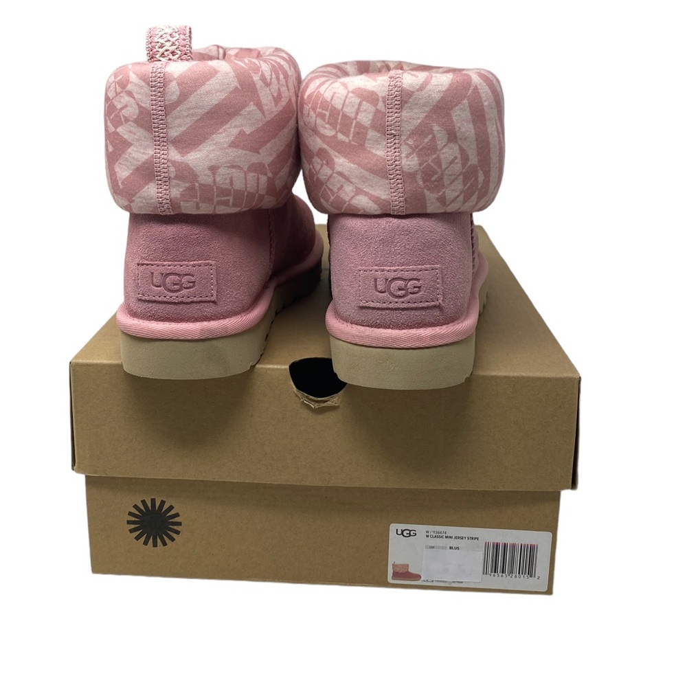 UGG Classic Mini Women Boot Pink 1136674 BLUS used - Picture 4 of 9